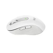 Mouse Sem Fio Bluetooth e USB Logitech Signature Compacto M650 Off White