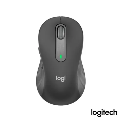 Mouse Sem Fio Bluetooth e USB Logitech Signature M650L Grafite