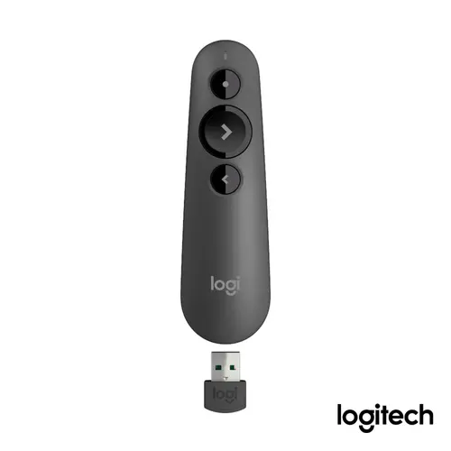 Apresentador de Slide USB e Bluetooth com Laser Pointer Logitech R500s