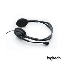 Fone de Ouvido Headset P2 com Microfone Logitech Preto H111