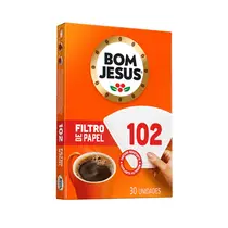 Filtro Café Bom Jesus 102 30 Unidades