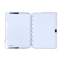 Caderno Inteligente A5 22cmx15,5cm By Gocase Mapa Mundi Rosa