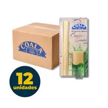Difusor de Aromas 100ml Coala Capim-Limão com 12 Unidades