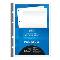 Bloco Fichario Colegial 177mmx240mm 80 Folhas Tilibra Académie 56g com 04 Unidades