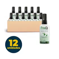 Odorizador Sanitário 60ml FreeCô Capim Limão com 12 Unidades