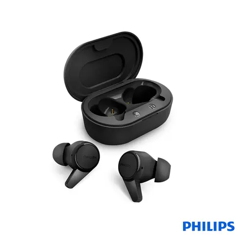 Fone de Ouvido Sem Fio Bluetooth TWS Philips TAT1207 Preto