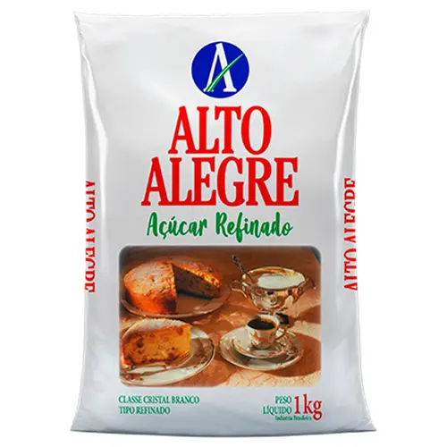 Açúcar Refinado 1Kg Alto Alegre