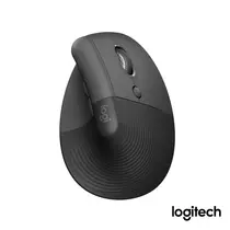 Mouse Sem Fio Bluetooth e USB 4000dpi Logitech Lift Vertical Grafite