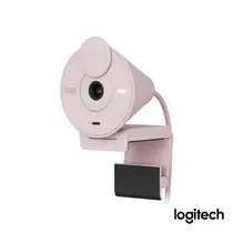 Câmera Webcam Full HD 1080p com Microfone Logitech Brio 300 Rosa
