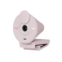 Câmera Webcam Full HD 1080p com Microfone Logitech Brio 300 Rosa