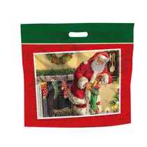 Sacola Presente Laminada com Zíper 32cmx40cmx5cm Cromus Noite Mágica com 50 Unidades