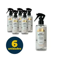 Odorizante de Ambientes e Tecidos 260ml Coala Chá Branco com 06 Unidades