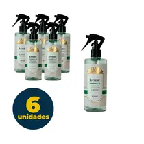 Odorizante de Ambientes e Tecidos 260ml Coala Bambu com 06 Unidades