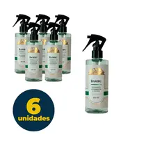 Odorizante de Ambientes e Tecidos 260ml Coala Bambu com 06 Unidades