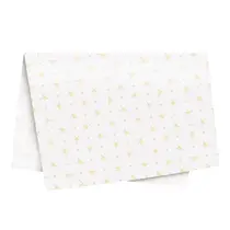 PAPEL SEDA 49CMX69CM CROMUS LOUVRE BRANCO E OURO 50 FL