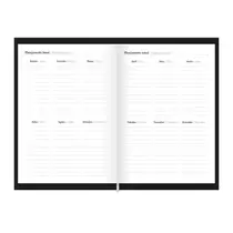 Agenda Costurada 14,5cm X 20,5cm Compacta Foroni 2026