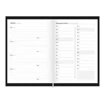 Agenda Costurada 14,5cm X 20,5cm Compacta Foroni 2026