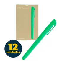 Marca Texto Verde com 12 Unidades