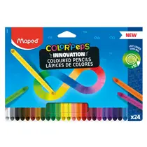 Lápis de Cor 24 Cores Maped Color Peps Infinity com 12 Estojos
