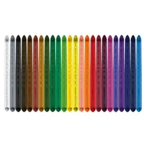 Lápis de Cor 24 Cores Maped Color Peps Infinity com 12 Estojos