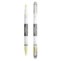 Marca Texto Apagável Cis Lumini EX Slim Pastel Amarelo com 06 Unidades