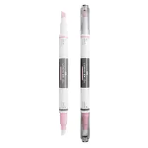Marca Texto Apagável Cis Lumini EX Slim Pastel Rosa com 06 Unidades