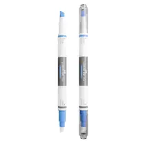 Marca Texto Apagável Cis Lumini EX Slim Pastel Azul com 06 Unidades