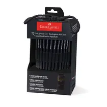 Lápis de Cor 72 Cores Supersoft Faber-Castell  Estojo de Tecido com 02 Estojos