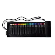 Lápis de Cor 72 Cores Supersoft Faber-Castell  Estojo de Tecido com 02 Estojos