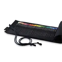 Lápis de Cor 72 Cores Supersoft Faber-Castell  Estojo de Tecido com 02 Estojos