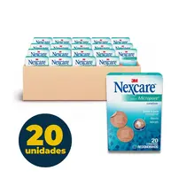 Curativo Redondo de Micropore 20 unidades Nexcare com 20 Caixas