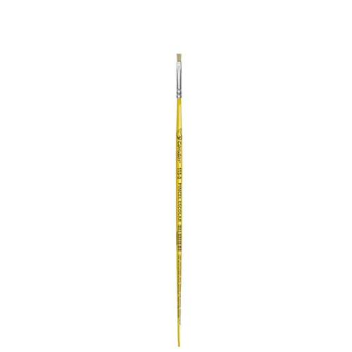 Pincel Pintura Chato Escolar Condor 115-0 com 12 Unidades