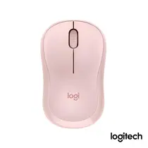 Mouse Sem Fio Logitech M240 Rosa, Clique Silencioso, Design Compacto, Bluetooth, 1000DPI