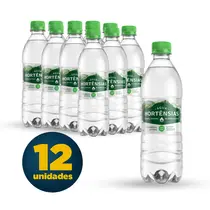 Água Mineral Com Gás 500ml Hortênsias Fardo com 12 Unidades
