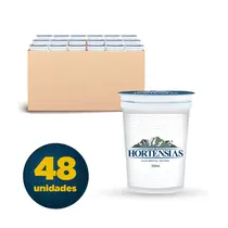 Água Mineral Sem Gás Copo 200ml Hortênsias Caixa com 48 Copos