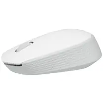 Mouse Sem Fio Logitech M170 Branco, Design Ambidestro Compacto, 1000DPI, Conexão USB e Pilha Inclusa