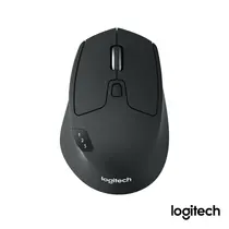Mouse Sem Fio Bluetooth e USB 1000DPI Logitech Triathlon M720 Preto