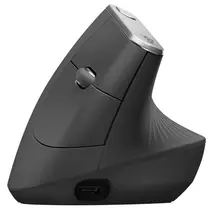 Mouse Sem fio Logitech MX Vertical, 4000DPI, Design Ergonômico, Redução de Tensão Muscular, Conexão USB e Bluetooth, Recarregável