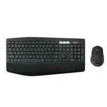 Kit Teclado e Mouse Sem Fio Logitech MK850, Teclado com Apoio, Conexão USB e Bluetooth, Pilhas Inclusas