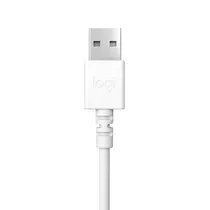 Fone de Ouvido Headset USB com Microfone Logitech H390 Branco
