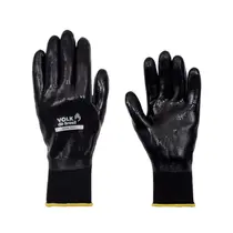 Luva Nitril Full Tricotada Revestida Grande Par