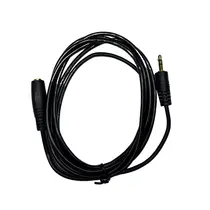 Cabo Extensor P2 Macho + P2 Fêmea Níquel 2m