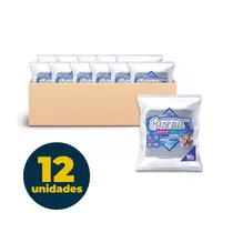 MASSA BISCUIT 90GR POLYCOL CINZA ELEFANTINHO 12 UN