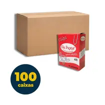 CLIPES 4,0CM N-4/0 050UN FIX PAPER GALVANIZADO 100 CX