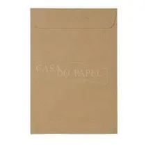 ENVELOPE SACO KRAFT 370MMX450MM 80G 100 UN