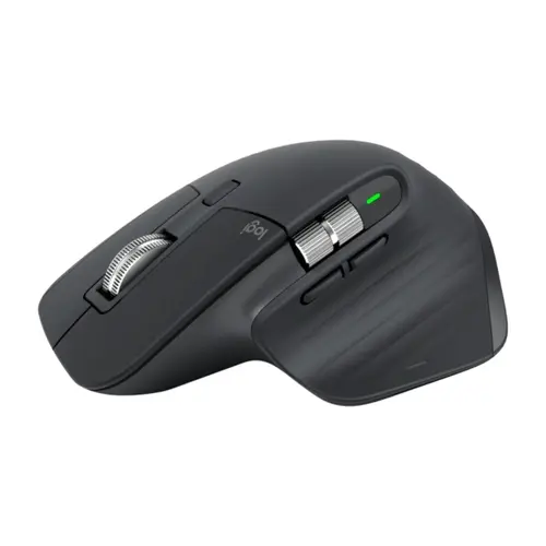 Logitech MX MASTER 3S ワイヤレスマウス　s5 Mouse sem Fio Logitech MX Master 3s Grafite, 8000DPI, Clique