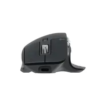 Mouse sem Fio Logitech MX Master 3s Grafite, 8000DPI, Clique Silencioso, Conexão Bluetooth, Recarregável