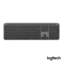 Teclado Sem Fio Logitech Signature Slim K950 Grafite, Conexão USB e Bluetooth