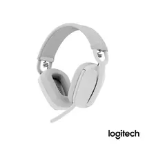 Fone Ouvido Headset Bluetooth com Microfone Logitech Zone Vibe 100 Branco
