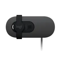 Câmera Webcam Full HD 1080p com Microfone Logitech Brio 100 Grafite